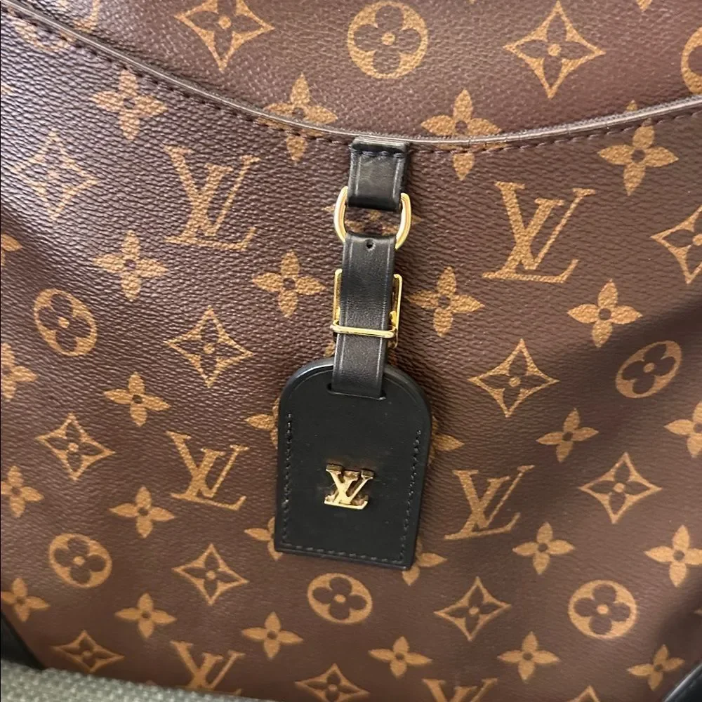 Louis Vuitton Monogram Odeon MM in Black